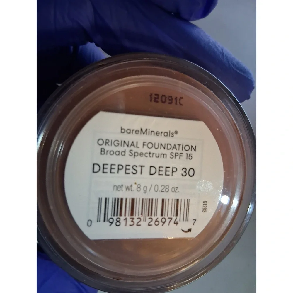 BARE MINERALS Original Loose Powder Foundation Deepest Deep 30 spf 15 FULL Size